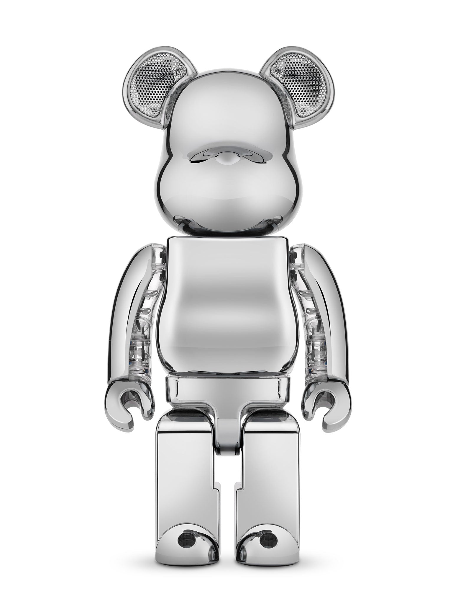 MEDICOM TOY - BE@RBRICK SILVER CHROME 100％ & 400％ Chrome Silver – BE@RBRICK AUDIO STORE