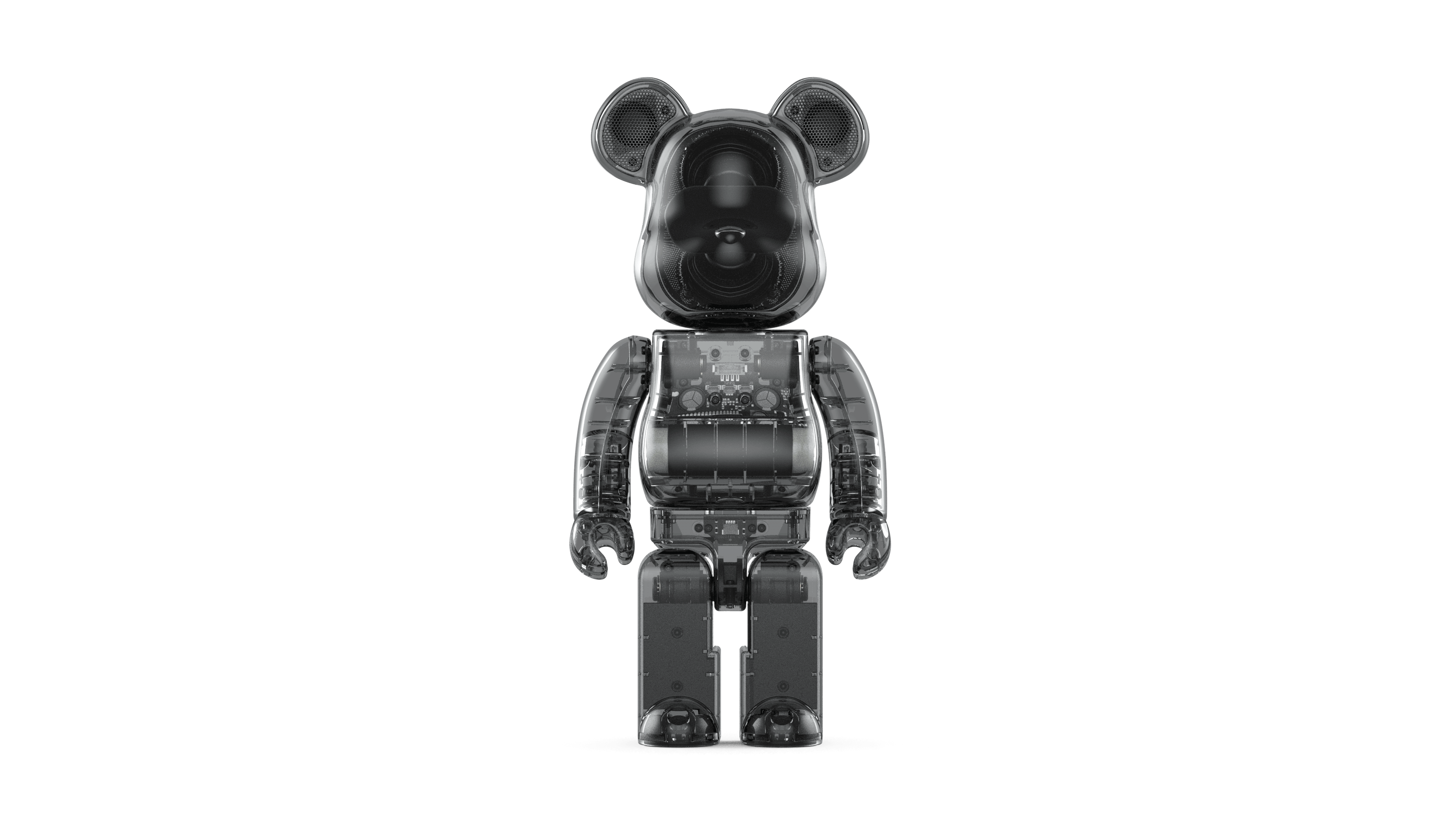 その他 BE@RBRICK B@BY BLACK &amp; WHITE CHROME MEDICOM TOY - MY FIRST BE@RBRICK B@BY BLACK & WHITE CHROME